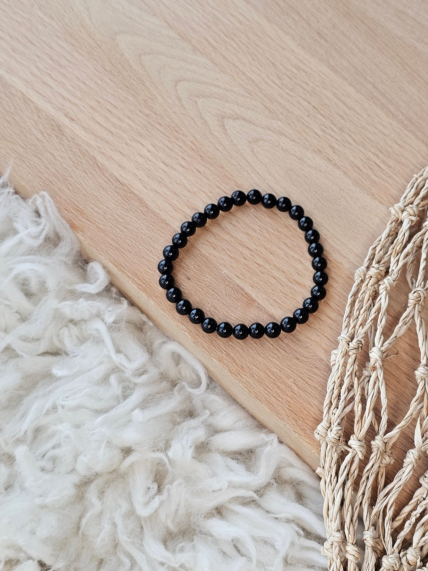 Turmalin, Kugelarmband 6 mm