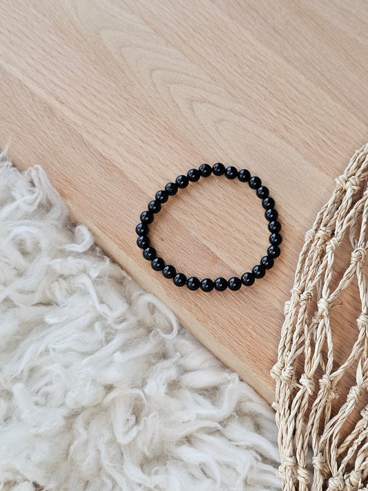 Turmalin, Kugelarmband 6 mm