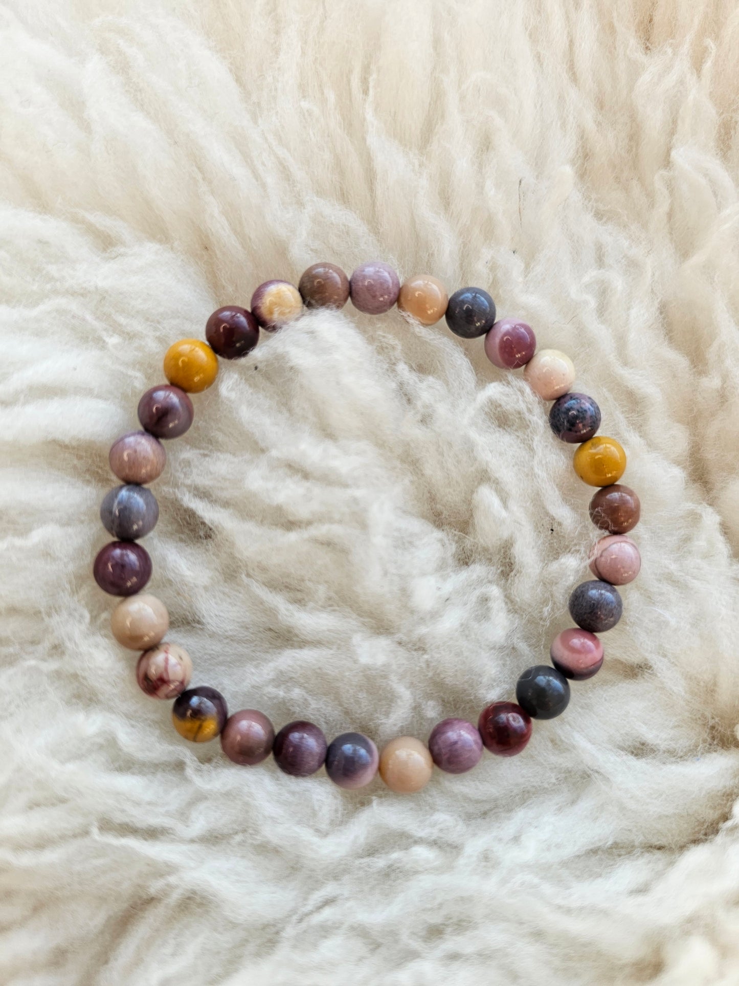 Mookait, Kugelarmband 6 mm