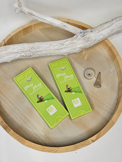 Green Line Räucherkegel - Ylang Ylang