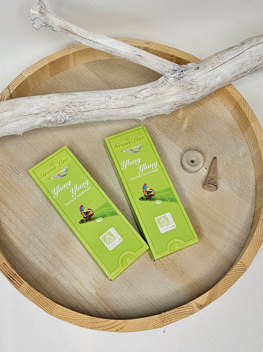 Green Line Räucherkegel - Ylang Ylang