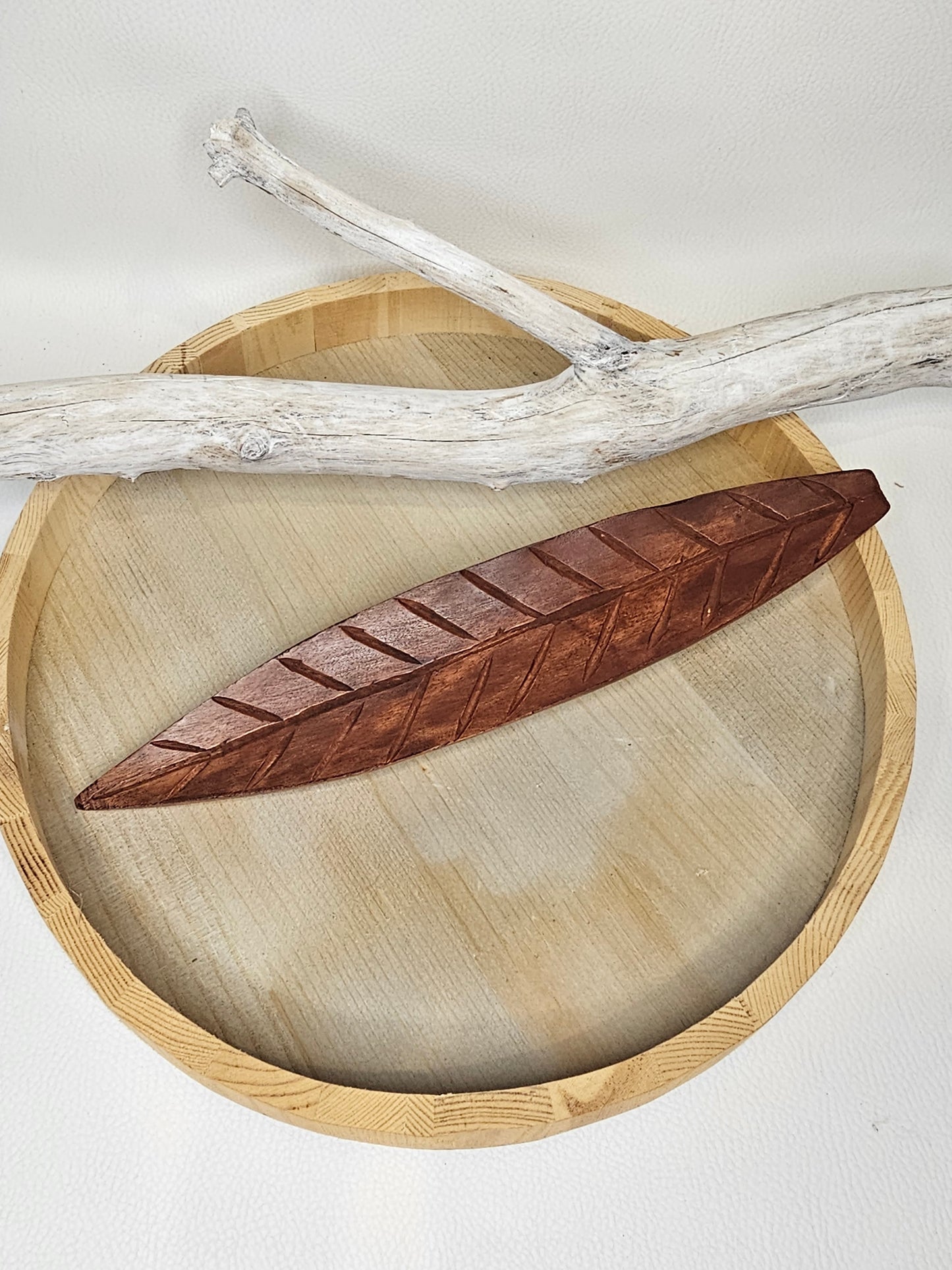 Holzhalter "brown Leaf"