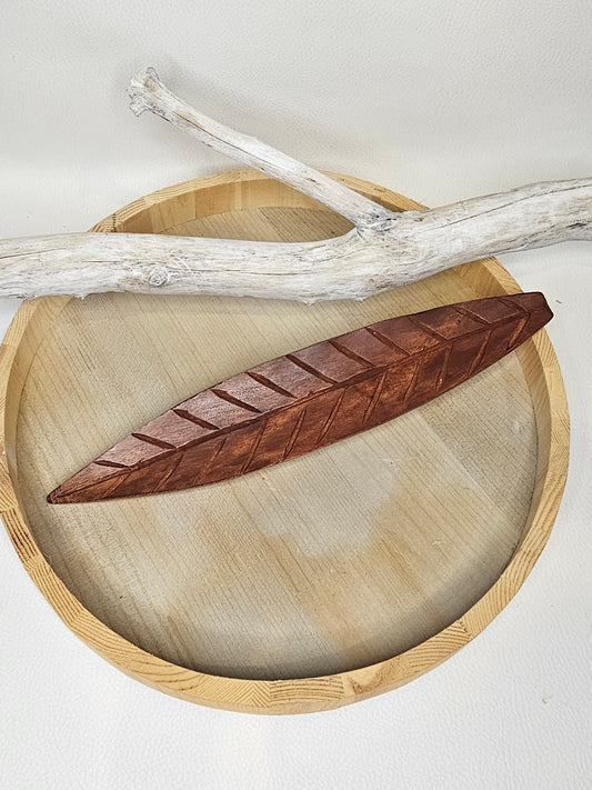 Holzhalter "brown Leaf"