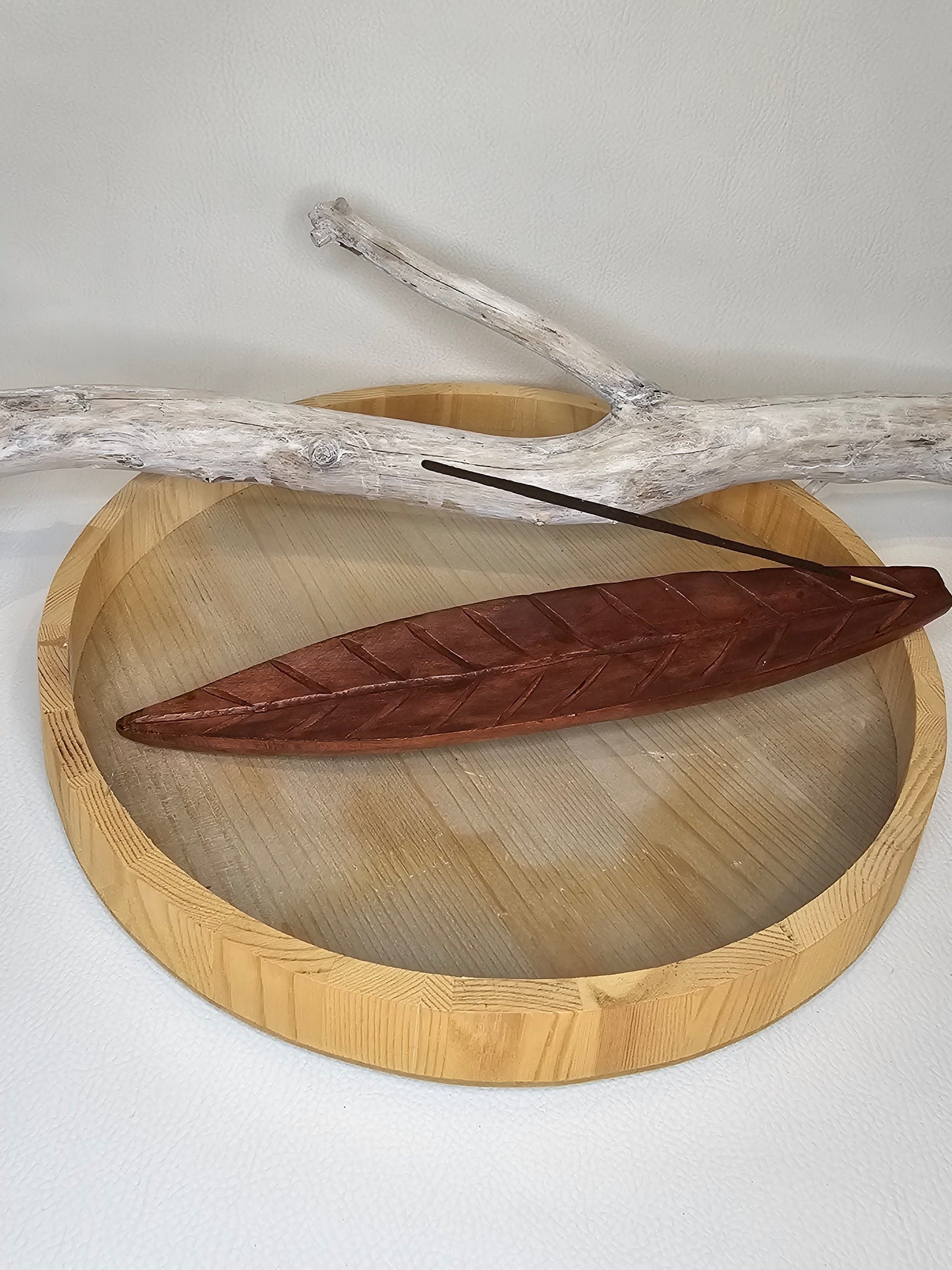 Holzhalter "brown Leaf"