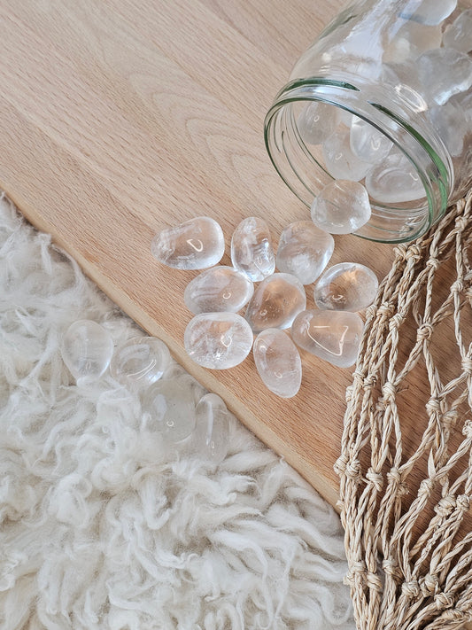 Bergkristall, Trommelstein