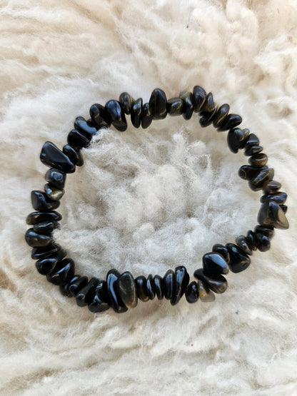Gold Obsidian, Splitterarmband