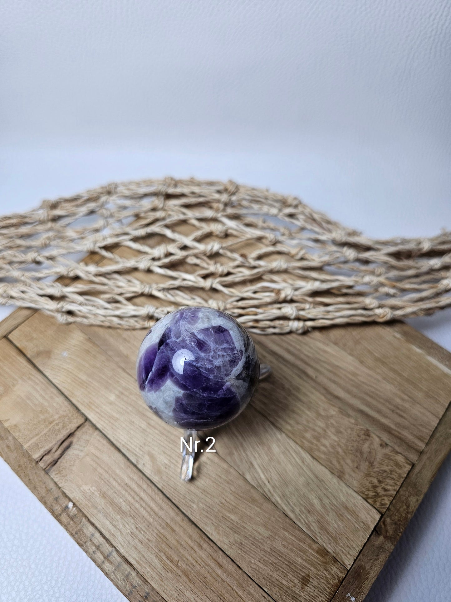 Chevron Amethyst, Kugel