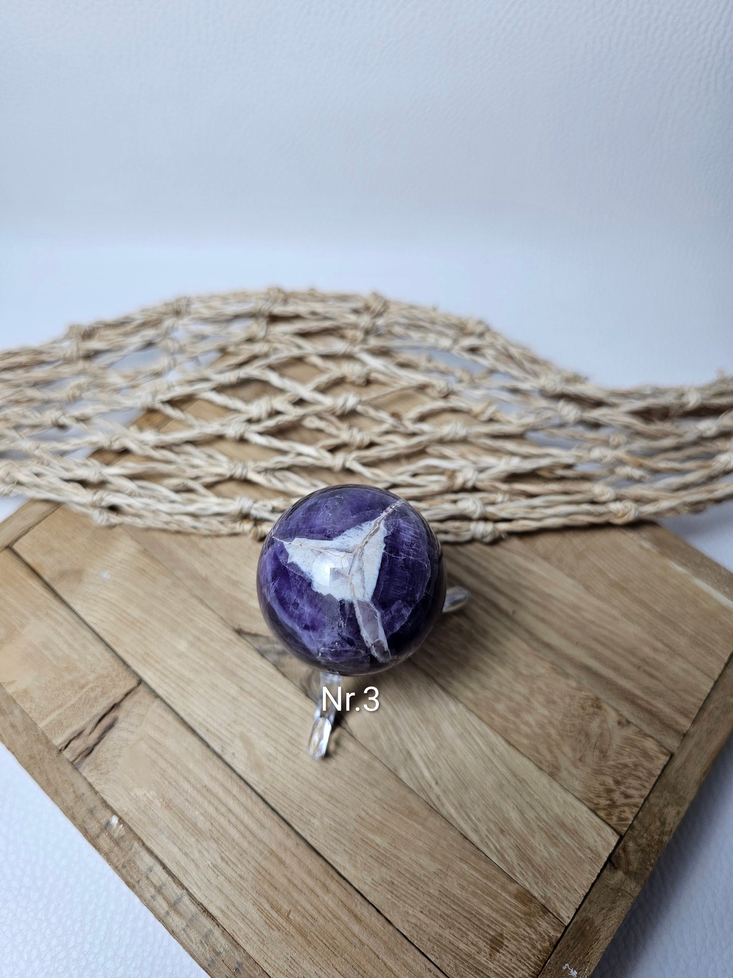 Chevron Amethyst, Kugel