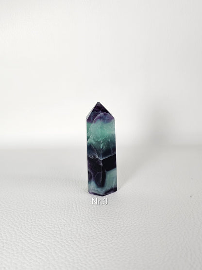 Regenbogen Fluorit, Turm