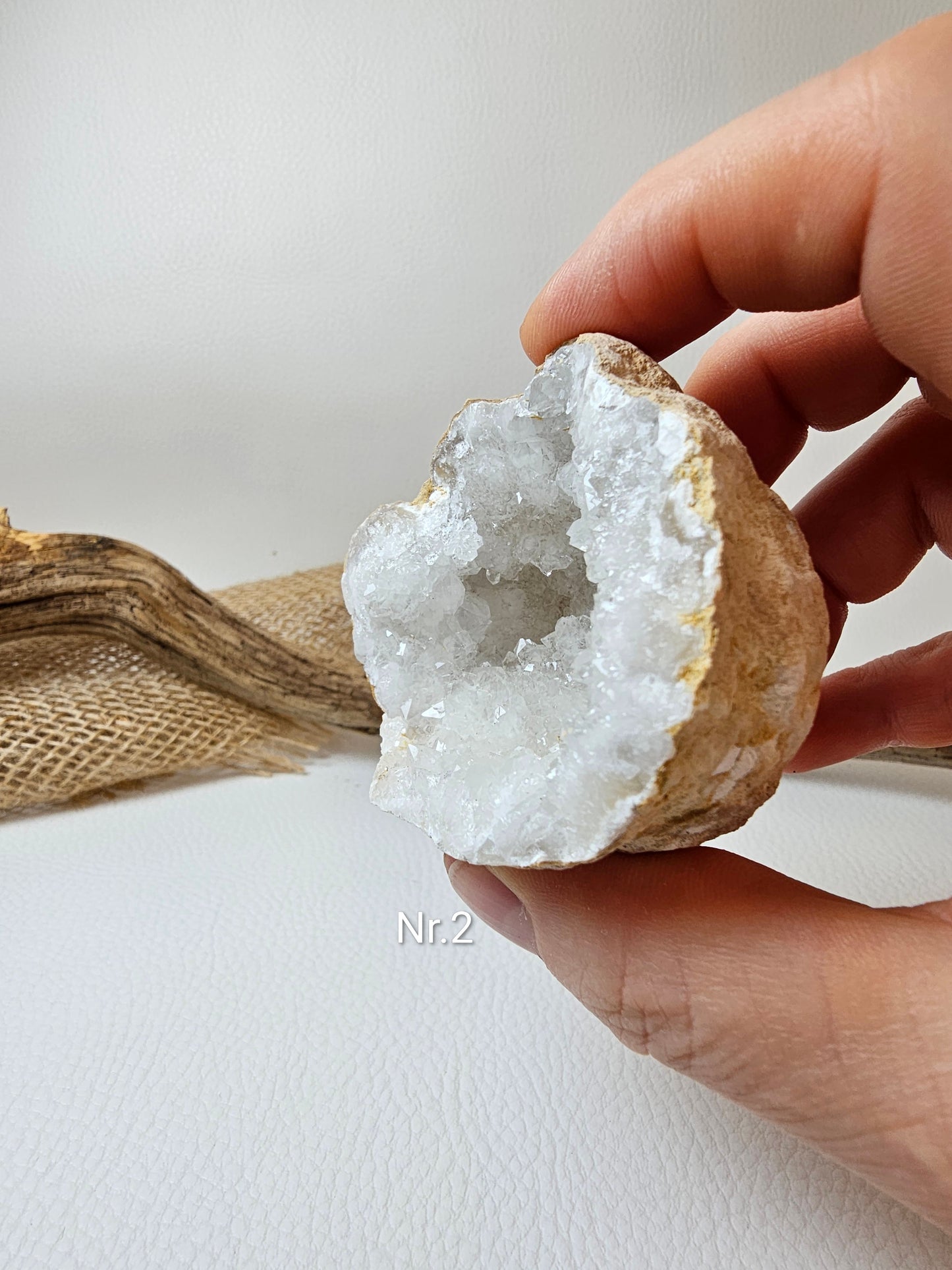 Quarz Geoden, Hälften