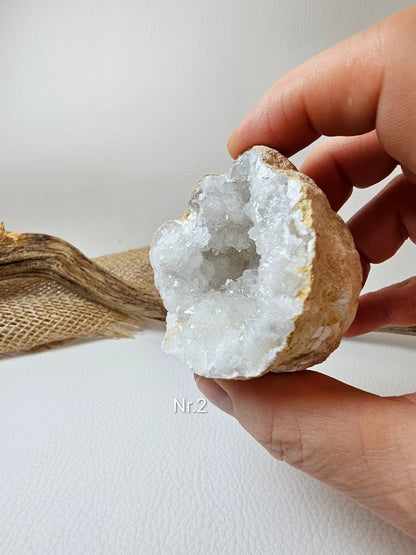 Quarz Geoden, Hälften