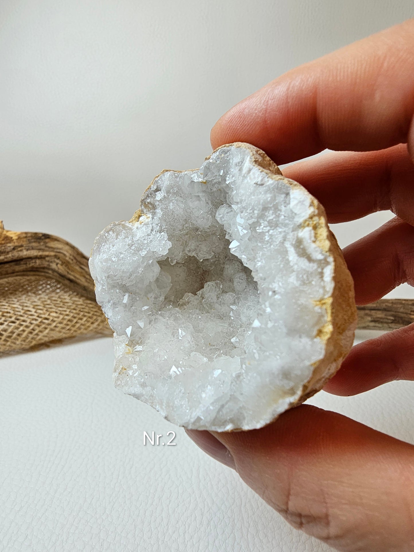 Quarz Geoden, Hälften