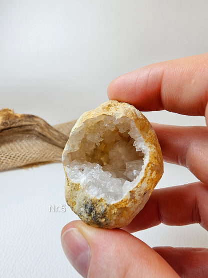 Quarz Geoden, Hälften
