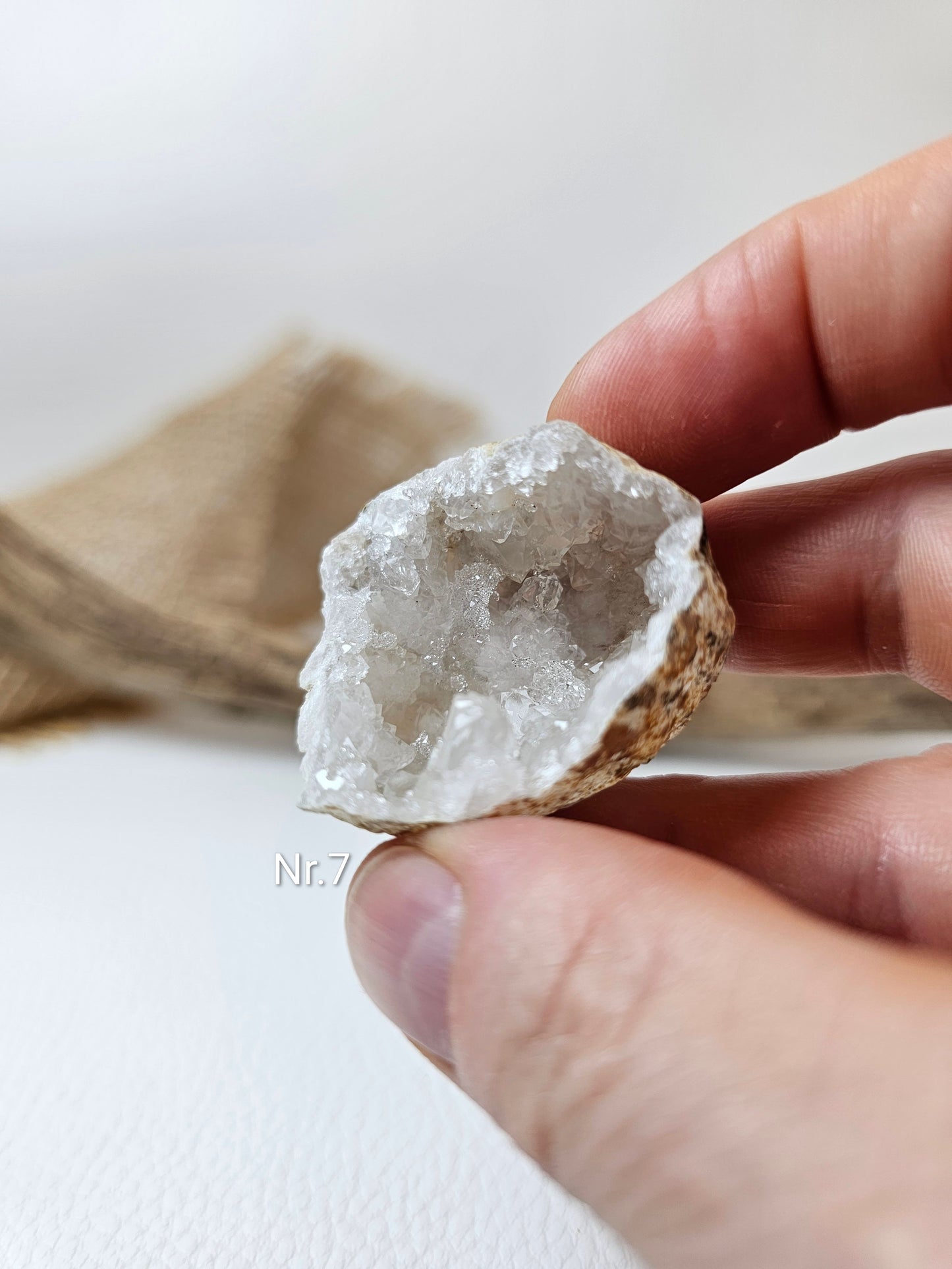Quarz Geoden, Hälften